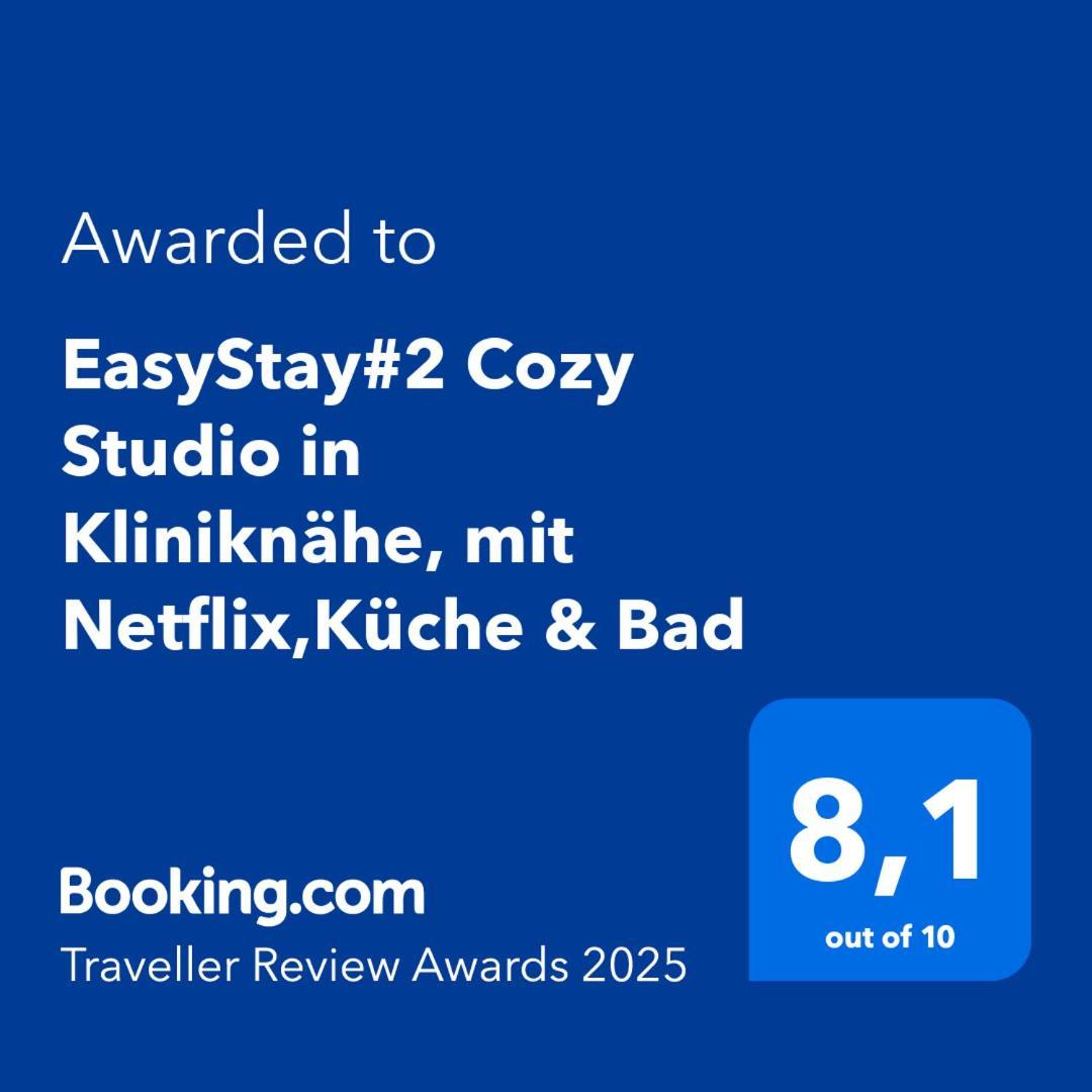 Easystay#2 Cozy Studio In Kliniknaehe, Mit Netflix,Kueche & Bad Бад-Ейнгаузен Екстер'єр фото